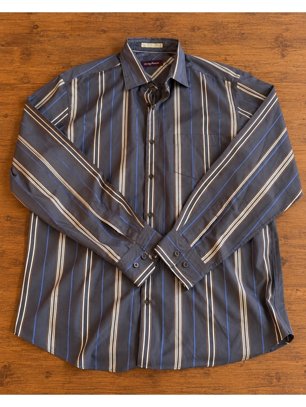 Tommy Bahama Men's Silk Button-Up Shirt Large